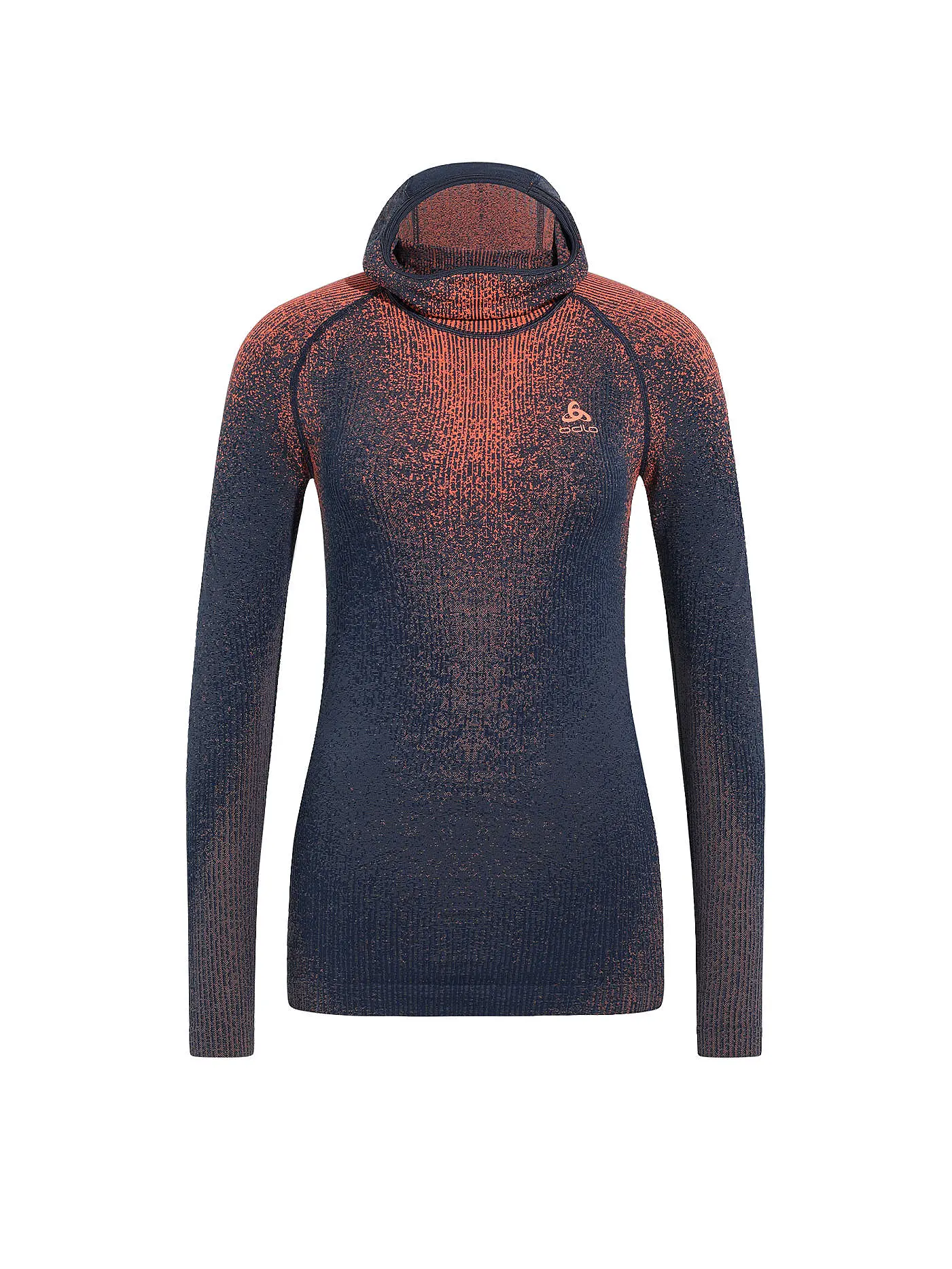 ODLO | Damen Unterziehshirt POW Blackcomb Base Layer mit Gesichtsschutz | 